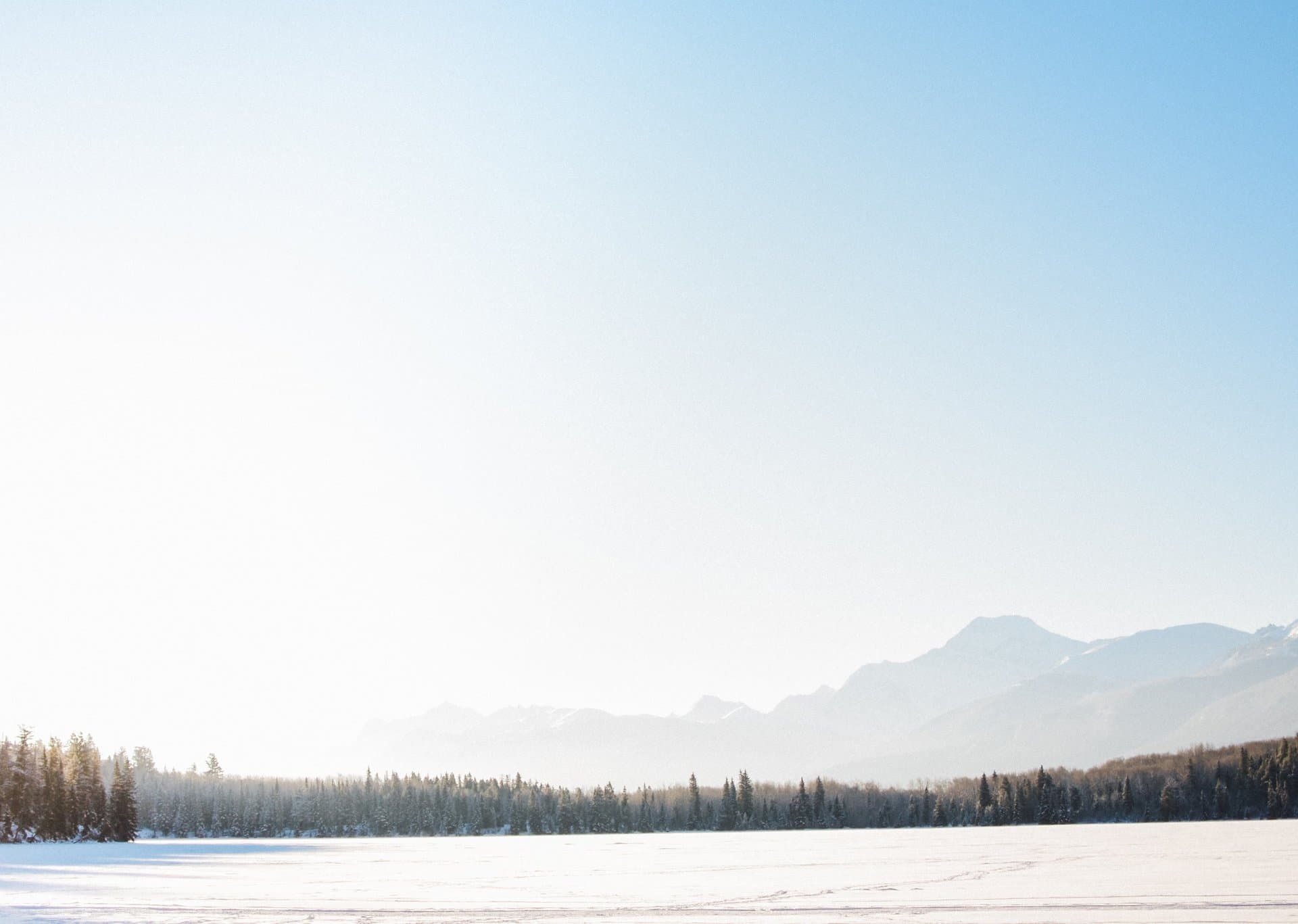 Mountain sky